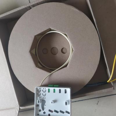 China LSZH Pre-terminated fiber optic drop cable box, Preconnectorized fiber optic cable assembly box for sale