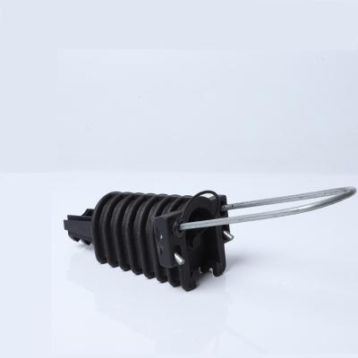 China Fiber Optic Cable Accessory Fit Electric Power Anchor Staple Fiber Optic Tension Clamp for sale