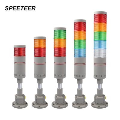 China Customized CE DC24V 48mm Green Yellow Red Buzzer Signal Tower Lamp Alarm Caution Warning Multilayer Light For Machine EXZS48DH-DC2403CA-90GY for sale