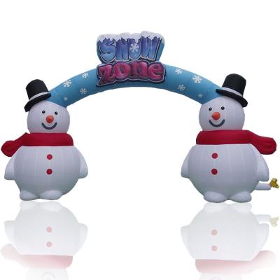 China Lightweight ; Easy Installation and Instant Inflation Factory Price Custom Printed Outdoor Advertising Inflatable Christmas Clown Halloween Arches Inflatable Arch for sale