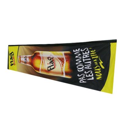 China Advertising Portable Trade Show Flex Polyester Fabric Banner Banner Custom Display Banners Fence Promotion for sale