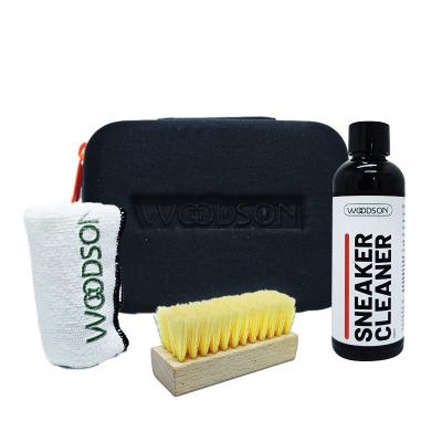 China Custom Sneaker Care Kit Sneakerhead Shoe Sneaker Cleaning Kit 100ml 4 OZ for sale