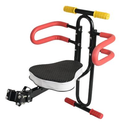 China New High Quality Bicycle Mounted Child Bike Seat Safety Front Bicycle Child Seat With Backrest Bicycle Accessories BYD04 for sale