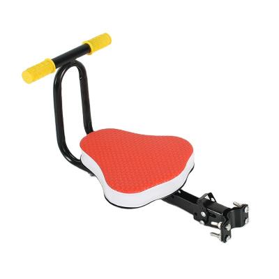 China Hot Sale High Quality Front Bicycle Mounted Child Bike Seat Safety Sliding Folding Child Seat BYD02 for sale