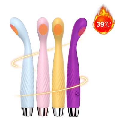 China Hot 10 Frequency Cherry Blossom Multi Point Stylus Vibration Color Massage Vibrator for sale