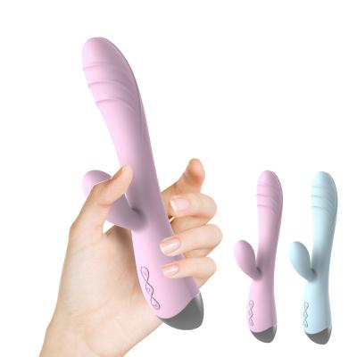 China 2022 Hot Selling Amazon Silicone Vibrator Mini Rechargeable Magic Wand Massager Male Vibrator Vibrating For Female for sale