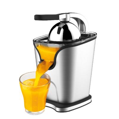 China Anti Drip Spout For Orange Juice Lock Citrus Juicer Stainless Steel Handle 100W Press Housing Fruit Juicer for sale