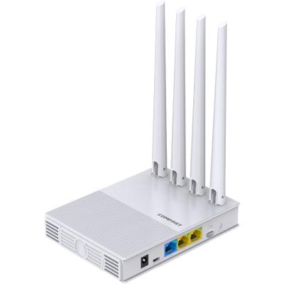 China Size: 14.95*11*2.6cm; Antenna: 17.5cm COMFAST E3 4G LTE 2.4GHz WiFi Router 4 Antennas SIM Card WAN LAN Wireless Coverage Network Extender USA Plug for sale