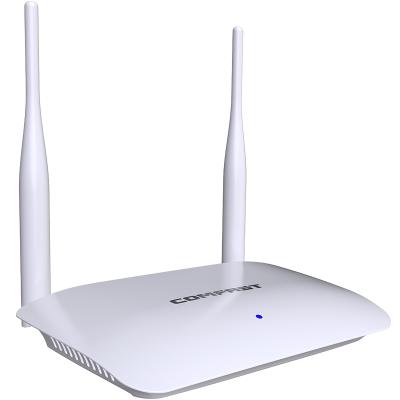 China Business or home 300Mbps wireless wifi router with 2*5dBi antennas CF-WR623N 4*RJ45 home network access point Ethernet port WI fi router for sale