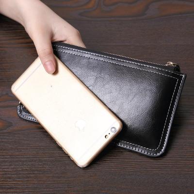 China 2021 Comfortable Slim Purse Fashion Cash Envelope Cash Wallet Durable Luxury Women Leather Ladies Cell Phone Purse Wholesale for sale