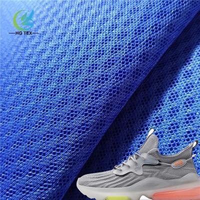 China Flame Retardant 3D Air Spacer Polyester Sandwich Mesh Fabric For Sport Shoes for sale