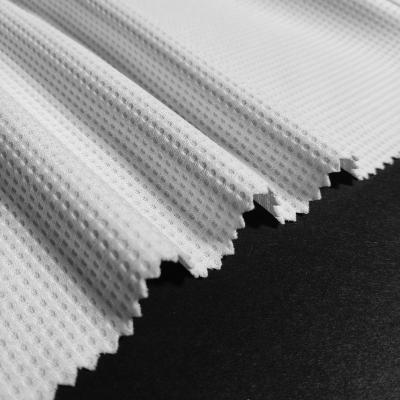 China New Honeycomb 100%Polyester Mesh Fabrics Stretch Viable Net Fabric Sportswear 2021 for sale