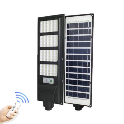 China Garden Yard High Power 120w Motion Sensor Energy Saving Led Solar Street Light With Remote Control for sale