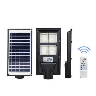 China Outdoor Waterproof Garden Ip66 60W Integrated Cob Led Solar Street Light With Motion Sensor for sale