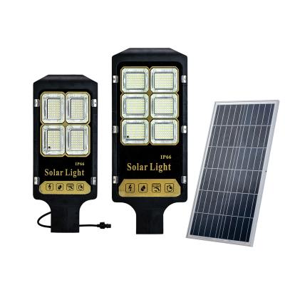 China 100W 150W 200W 300W Ip66 Waterproof Solar Garden Light For Outdoor Street Garden With Remote Control for sale