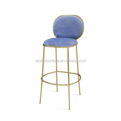 China Laser Cutting New Design Low Price Steel Bar Stools Wedding Bar Chairs Kitchen Counter Used Kitchen Counter Table High Quality Stainless for sale