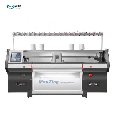 China New 2022 Popular computer MaxZing automatic needles jacquard pattern flat knitting machine flat knit for sale