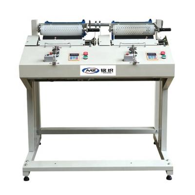 China Roll And Wind Professional Long Chain Tape Or Zipper Reel Winder Automatic Winding Machine With CE Certificate 2Head 4head 6head DC AC for sale