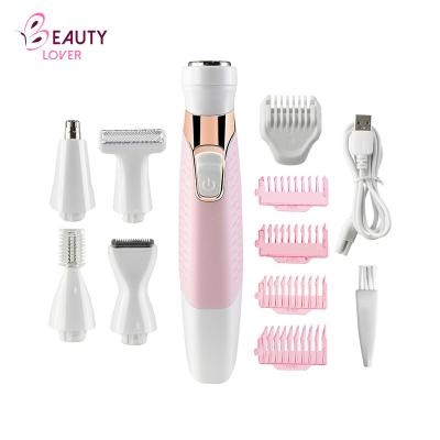 China Cheap Professional Lady Twin Rechargeable Face Blade Trimmer Men Hair Body Shaver for sale