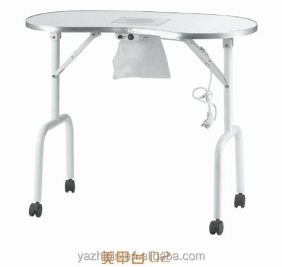 China Portable Durable Nail Salon Manicure Table Nail Table Salon Equipment and Furniture for sale