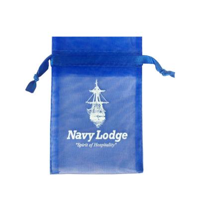 China Cheap Drawstring Organza Bags Custom Printed Colorful Jewelry Mesh Packaging Organza Bag Gift Pouch Drawstring Organza Bag for sale