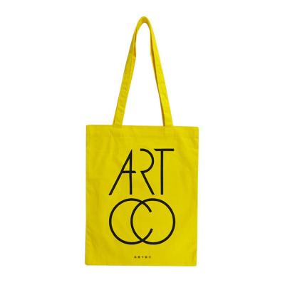 China Custom Made Fabric Eco-friendly Wholesale Fashion Logo Print Reusable Recycled Grocery Cotton Canvas Shopping Tote Bag Recyclable for sale