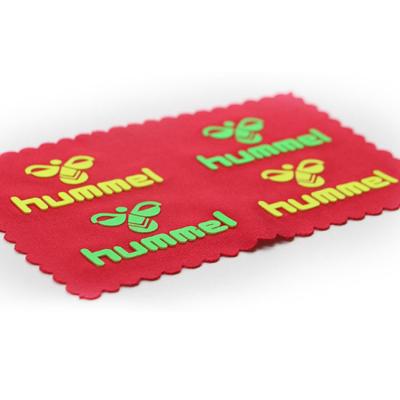 China Sustainable Custom Logo 3D Soft PVC Patch And Silicone Heat Transfer Silicon Vinyl Rubber Label For Clothing for sale