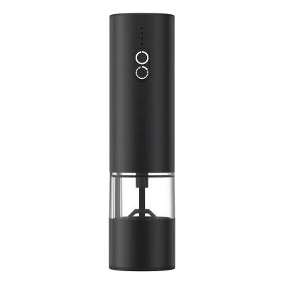 China Sustainable Technology Salt 2 In 1 Electric Gravity Salt Mill Restaurant Pepper Grinder Parts With Bottle Crusher for sale