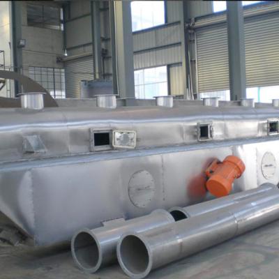 China Save Work Fluid Bed Dryer Cooler Continuous Vibrating Fluid Bed Dryer For Food Industry for sale