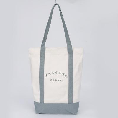 China Wholesale High Quality Thick Tote Bag Eco-friendly Good Quality Printing Canvas for sale