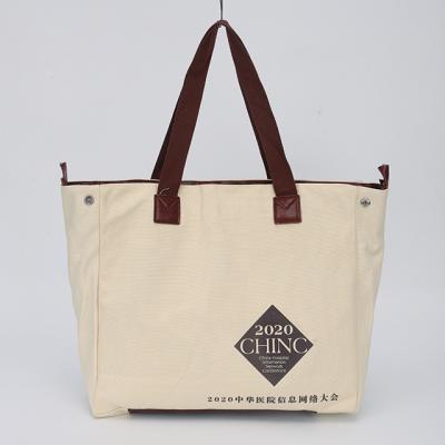 China Custom Eco - Friendly Cotton Sized Logo And Image Handbag Cotton Canvas Promotion for sale