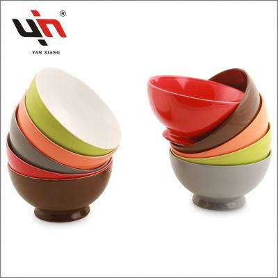 China 2020 New Sustainable High Quality Ceramic Bowl Custom Logo Serving Bowl for sale