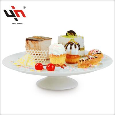 China Sustainable High Quality Wedding Cake Stand , Wholesale Ceramic Cake Stand Set for sale