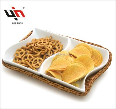 China Sustainable Ceramic Dinner Dishes Bulk Porcelain Dishes Best Price Yanxiang Porcelain for sale