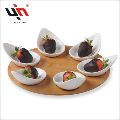 China Sustainable Ceramic Dinner Dishes Small Plates Price Best Ceramic Plates Yanxiang Porcelain for sale