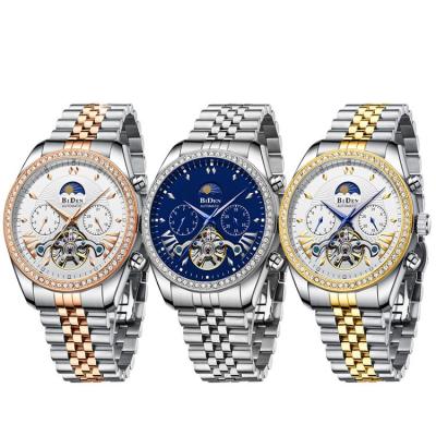 China Full Calendar Luxury Private Label Classic Man Watches 2023 Luxury Brand Mens Automatic Mechanical Wrist Watches For Men for sale