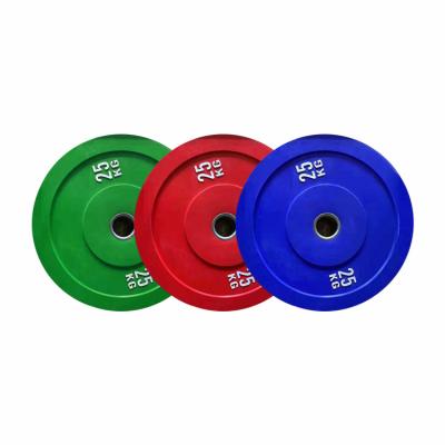 China User For Wholesale Home Sports Equipment Standard Home Gym Weight Plate Cheap Fitness Gym Barbell Calibrated Weight 45lb Rubber Set Plates Exercise for sale