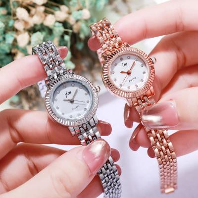 China Luxury Orologio donna de Relogio Feminino Dress Watch Women Quartz Wrist Watch Crystal Rose Gold Watches Women Fashion Waterproof JW Brand for sale