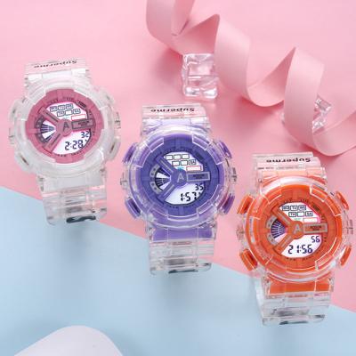 China Electronic Alarm Children Sport Watch For Girls Boys Teens Children Student 30m Waterroof Clock Wristwatch Candy Colors New for sale