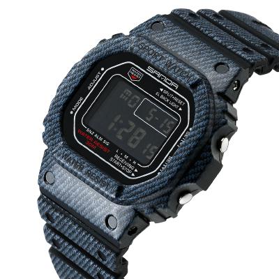 China Best Alarm Price Fashion Square Watches Shock Couple Digital Waterproof Watch for sale