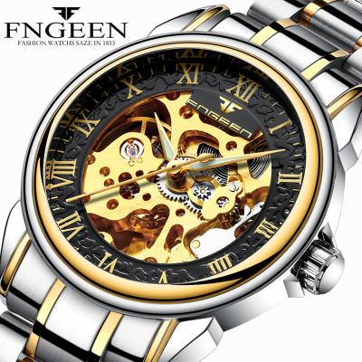 China FNGEEN Brand Windign Male Luminous Fashion Other Top Automatic Mechanical Watches Individual Mens Business Watch Casual Waterproof Relogio for sale