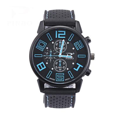 China Not Specified 2020 Military Fashion Silicone Wristwatch Sports Watches Brand Watches Men's Quartz Top Luxury Leather Men Watch for sale