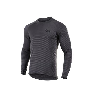 China Temperature regulation; Anti-odor; without itching; Who respects the environment; Antistatic; Antibacterial; Top Quality Best Price Wicking Compression Men's Thermal Shirt Round Size for sale