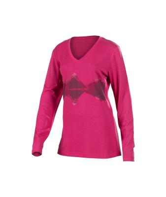 China Temperature regulation; Anti-odor; without itching; Who respects the environment; Antistatic; Antibacterial; Wicking Customized High Quality Custom Logo Long Sleeve T-shirt Women for sale