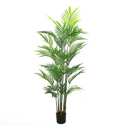 China Art Decor Sale 150cm High Artificial Palm Tree For Landscape Decoration for sale