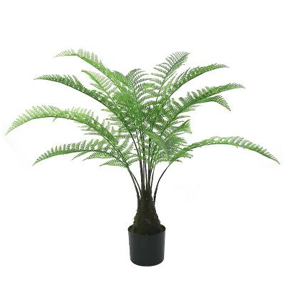 China Art Decor 4ft High Good Quality Artificial Fern Tree For Home Decor for sale