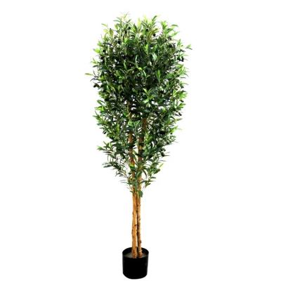 China Wholesale Art Decor Olive Tree Good Quality UV Resistance Artificial Olive Tree for sale