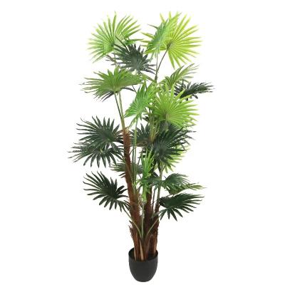 China Art Decor Indoor 5ft tall faux palm tree for living room decoration for sale