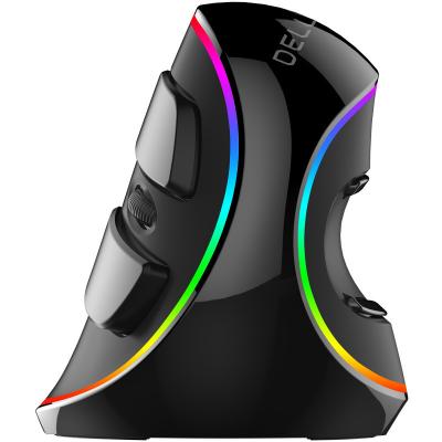 China 3D Comfort Rechargeable Led Ergonomic Battery Gaming Vertical Wireless Mouse for sale