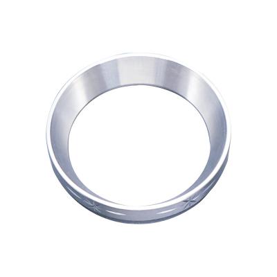 China Anti-fly Aluminum Custom Powder Connector Powder Ring Coffee Stainless Steel Ring Quantitative Powder Dial Ring for sale